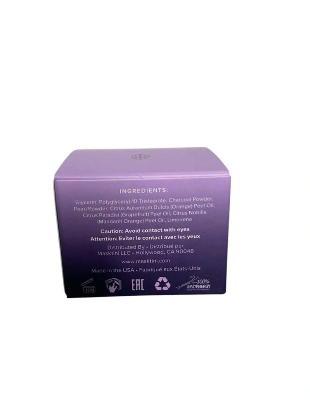 MASKTINI Gone Girl Tahitian Bamboo Detox Face Mask 50mL